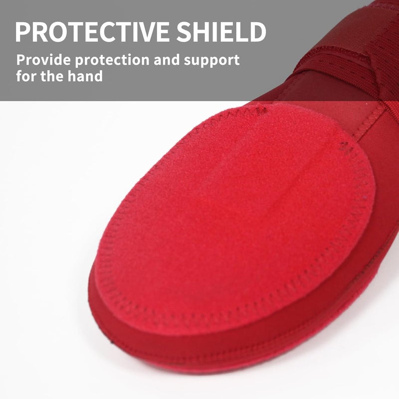 Heyear Baseball Sliding mitt, Sliding Mitt for Youth, Baseball Softball Glove for Hand Protection, Breathable and Durable, Adjustable Elastic Wrist Strap, Ambidextrous Design - Image 4